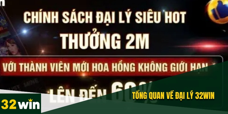 Đại Lý 32WIN- Sàn Chơi Đẳng Cấp, Thu Nhập Hấp Dẫn 1 Giới thiệu tổng quan về đại lý 32WIN
